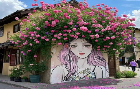 岳池怎么设计网红打卡墙绘