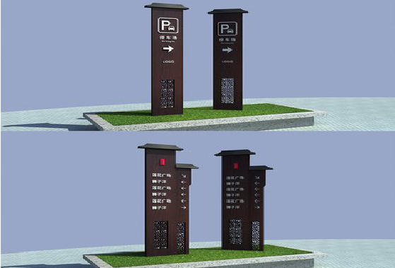 岳池景区标识标牌如何制作？