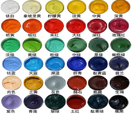 岳池墙绘颜色的选择有讲究。