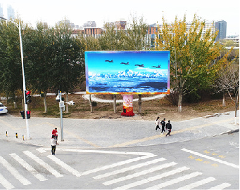 岳池户外大屏广告投放要点。